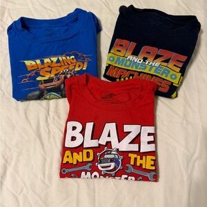 Freeze Kids' Blaze Graphic Tees in Red, Blue, Navy